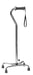 Graham-Field Silver Collection Low Profile Quad Canes -
