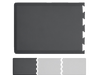 PHS Chiropractic Smart Step Puzzle Runner Mat