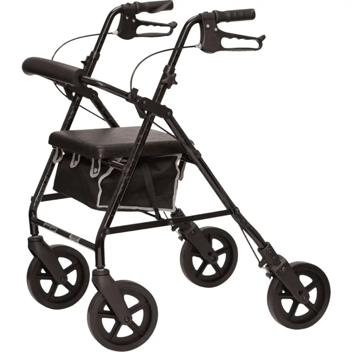 Drive Medical ProBasics Rollator 8-inch Black