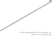 RPI Gray Cable Ties, 12" — Pack of 25