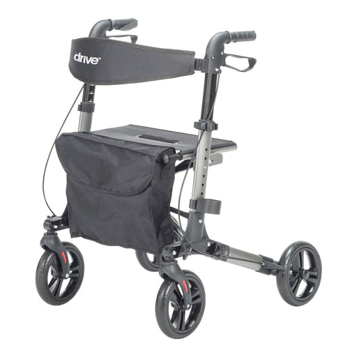 Drive Medical Compact Folding Rollator — RTL10288BK