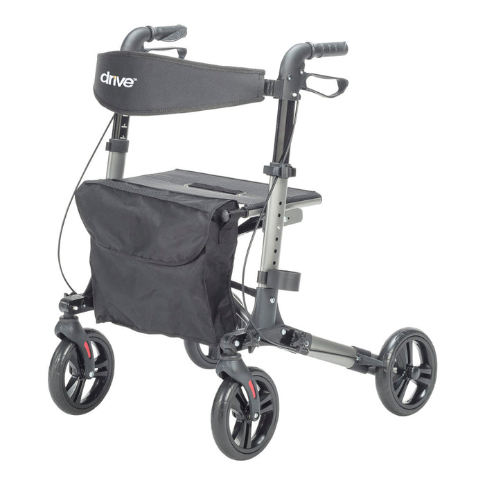 Drive Medical Compact Folding Rollator — RTL10288BK