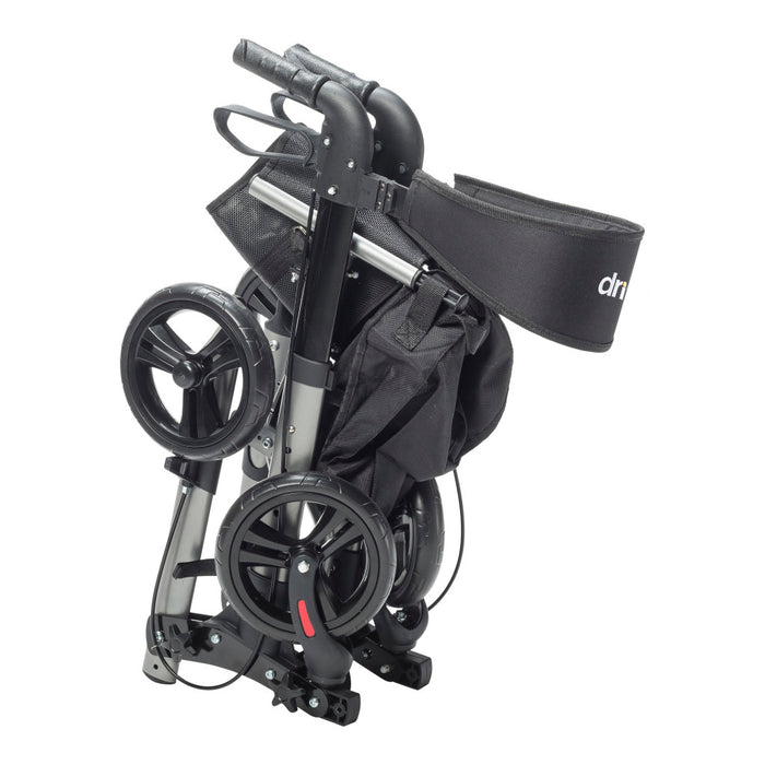 Drive Medical Compact Folding Rollator — RTL10288BK