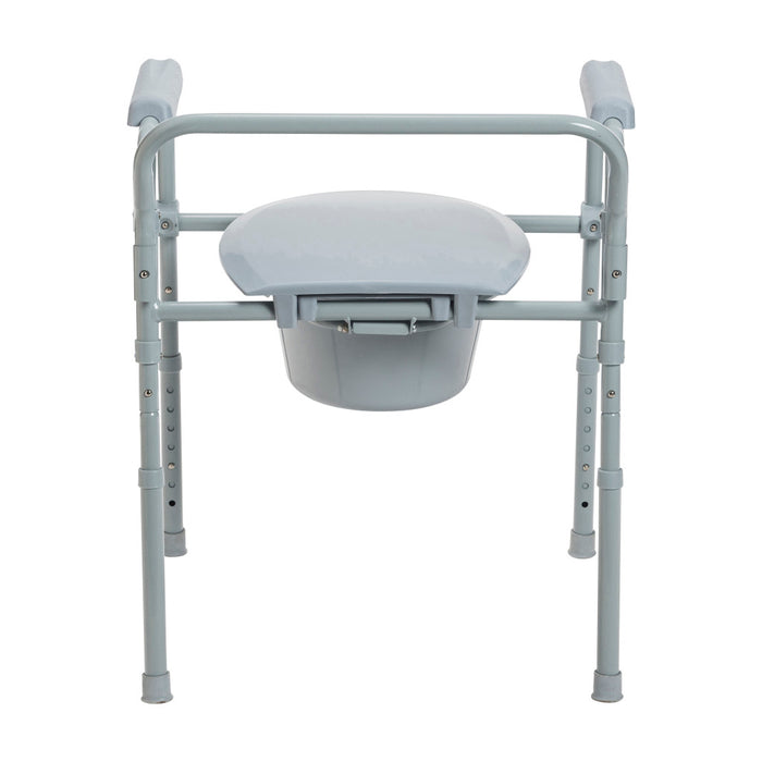 Drive Medical Folding Steel Commode — RTL11158KDR