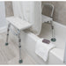 Drive Medical Splash Defense™ Transfer Bench with Curtain Guard Protection — RTL12032KDR