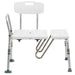 Drive Medical Splash Defense™ Transfer Bench with Curtain Guard Protection — RTL12032KDR