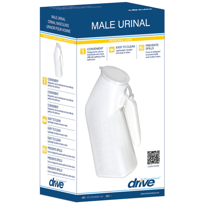 Drive Medical Male Urinal — RTLPC23201-M