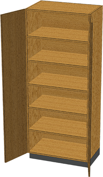 PHS Chiropractic Stor-Edge Stationary Cabinet SC-004