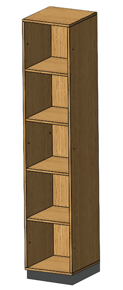 PHS Chiropractic Stor-Edge Stationary Cabinet SC-007
