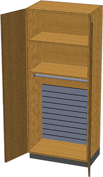 PHS Chiropractic Stor-Edge Stationary Cabinet SC-013