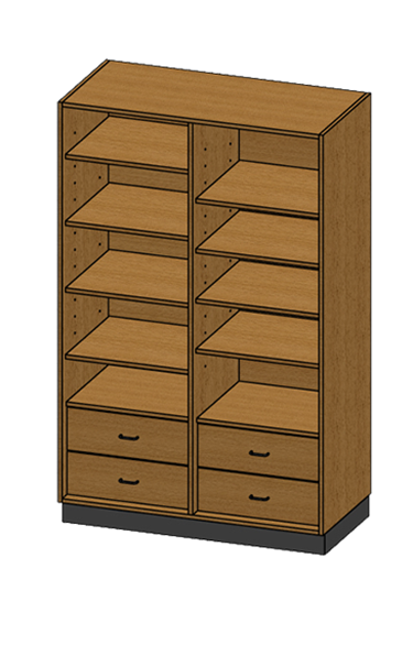 PHS Chiropractic Stor-Edge Stationary Cabinet SC-015