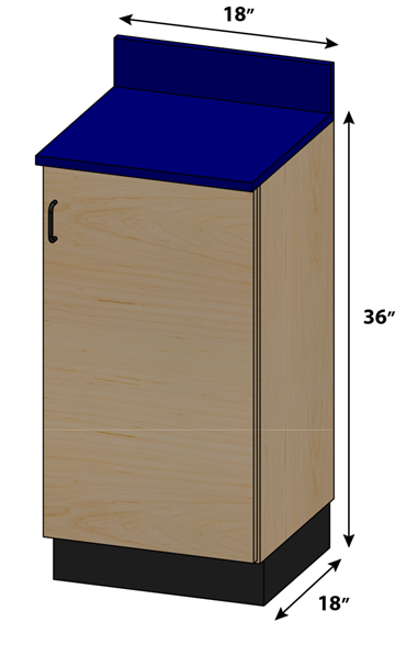 PHS Chiropractic Stor-Edge Medical Base Cabinet-001