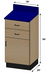PHS Chiropractic Stor-Edge Medical Base Cabinet-002-2D