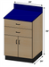 PHS Chiropractic Stor-Edge Medical Base Cabinet-004-2D