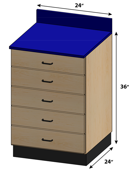 PHS Chiropractic Stor-Edge Medical Base Cabinet-004-5D