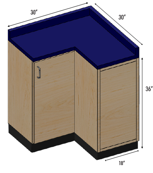 PHS Chiropractic Stor-Edge Medical Base Cabinet-005