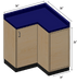 PHS Chiropractic Stor-Edge Medical Base Cabinet-008