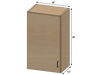 PHS Chiropractic Stor-Edge Medical Wall Cabinet-005