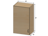 PHS Chiropractic Stor-Edge Medical Wall Cabinet-013