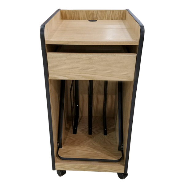 PHS Chiropractic Stor-Edge Modality Deluxe Treatment and Recovery Cart SMDC-005