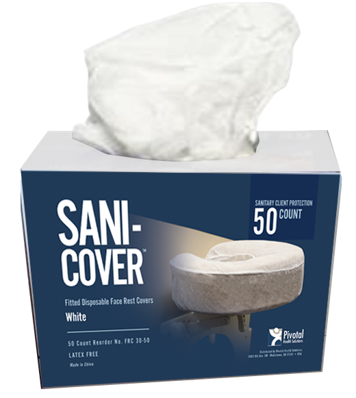 Custom Craftworks Sani-Cover® Fitted Disposable Face Rest Covers