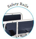 Viva Comfort Safety Rails For Elite Power Table 904-04-RA - DENTAMED USA