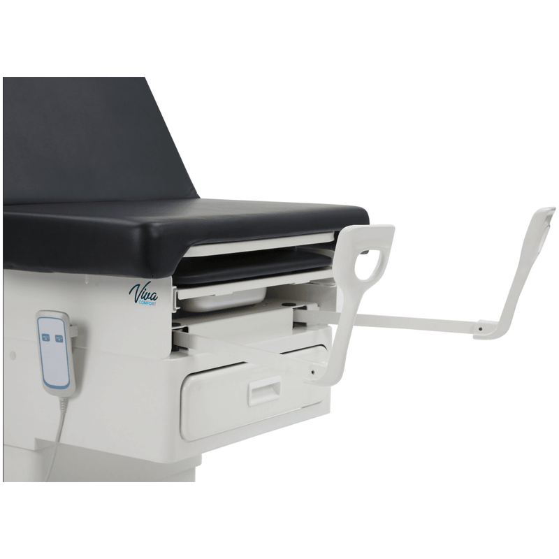 Viva Comfort Pointe Power Exam Table 996-10-Black/Blue - DENTAMED USA