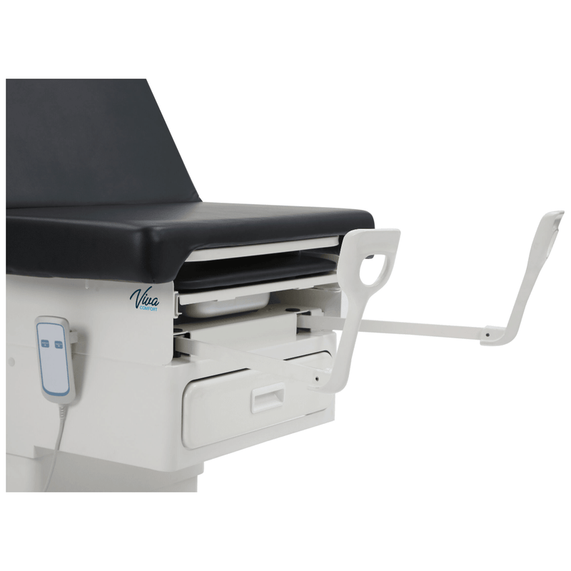 Viva Comfort Pointe Power Exam Table 996-10-Black/Blue - DENTAMED USA