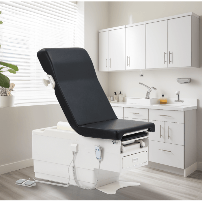Viva Comfort Pointe Power Exam Table 996-10-Black/Blue - DENTAMED USA