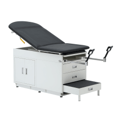 Viva Comfort Premium Comfort Grande Steel Exam Table ADI996-09-S2-BLK - DENTAMED USA