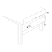 Viva Confort Paper Roll Dispenser / Holder for 903 Table - DENTAMED USA