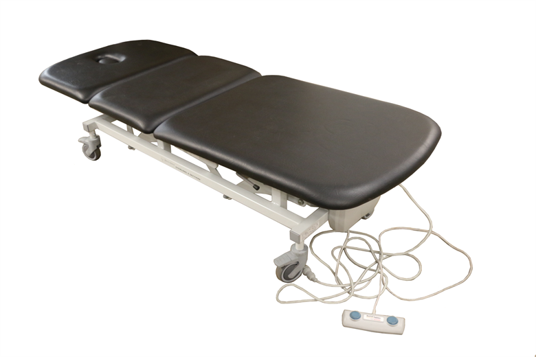 PHS Chiropractic Refurbished Sterling 3 section electric table with nose hole