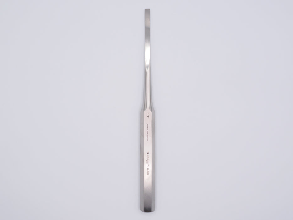 Aspen Surgical Osteotome, Hibbs, Straight, 1/4 in (6 mm) Wide, 9 1/2 in