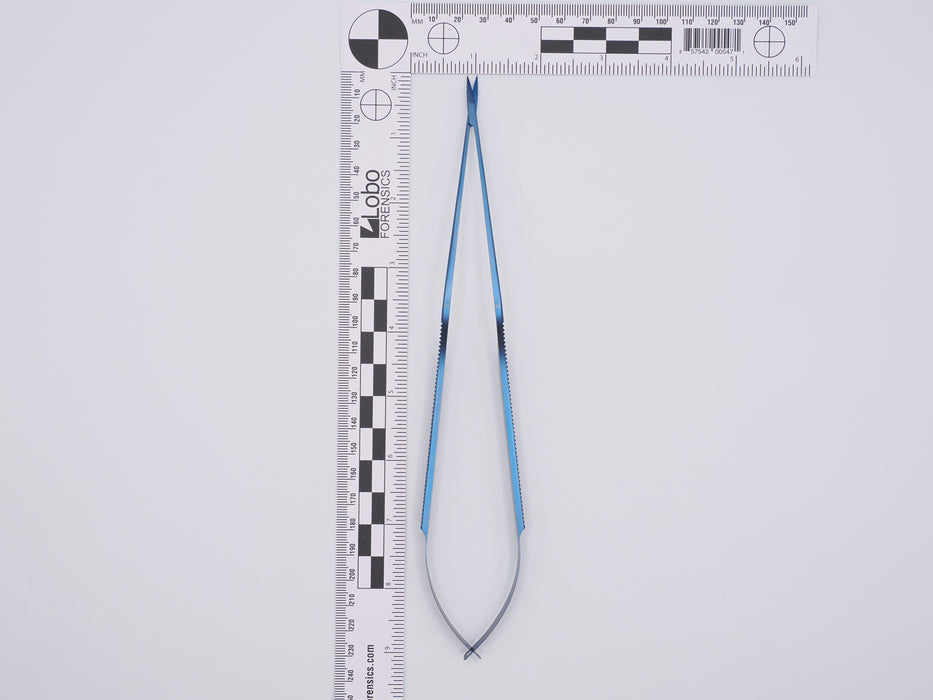 Aspen Surgical Verity Scissors, Bayonet, Curved Down, Regular Tip, 222 mm
