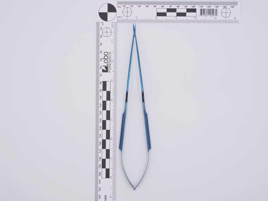 Aspen Surgical Scissors, Rhoton, Straight, Bayonet, TI, 8 1/2 in