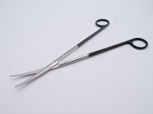 Aspen Surgical Symmetry Scissors, Razor Edge Metzenbaum Slim, Curved, Razor Edge w/o Serrations, Delicate Tips, Black Handle, 9 in