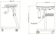 Flight Dental MC-1300F Mobile Delivery Cart — additional view