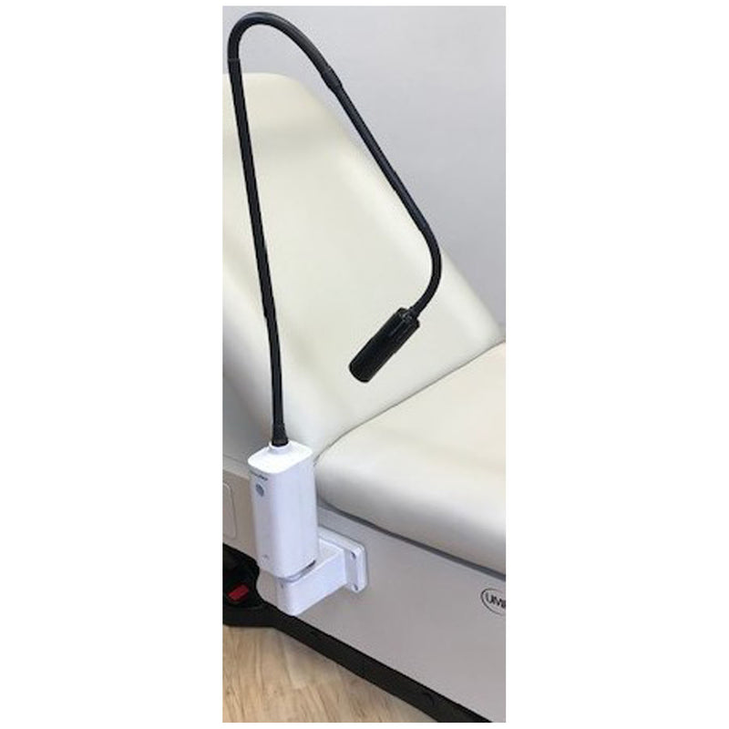 UMF Medical Side Mounting Plate for Welch Allyn Light Bracket #48955 (Patient Right) Compatible with WA Green Series Light 48810, Field Installable for Series 4040-650, 4070-650 (Drop Ship Only) (Item will be discontinued on 12/31/26 by the vendor)