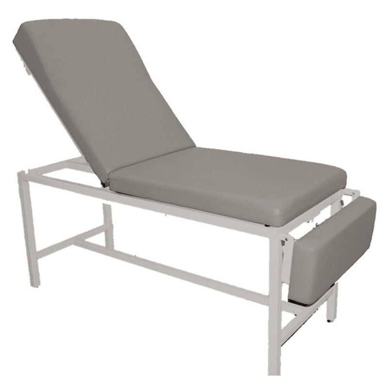 UMF Medical Treatment Table, 5570, Adjustable Backrest, Seamless Upholstered Top, Paper Roll Holder, 350 lb weight capacity, 5 yr warranty, Available in 16 Colors (Drop Ship Only)