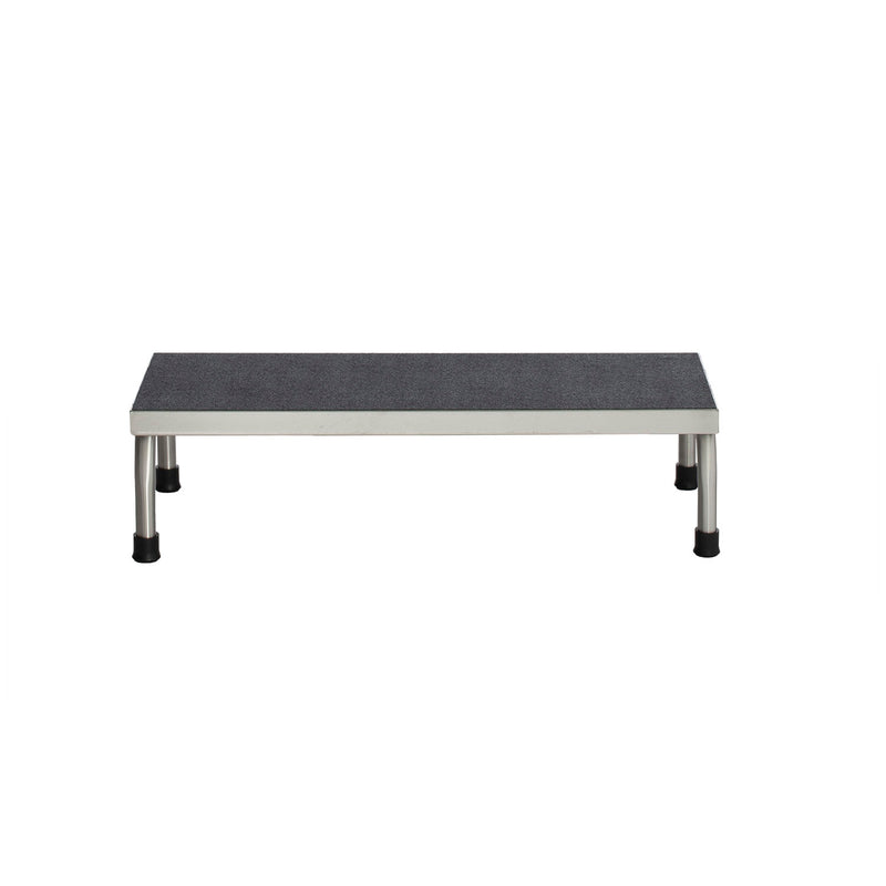 UMF Medical Step Stool, 1-Step, stainless Steel, 30W x 7-5/8"H x 12"D (Drop Ship Only)"