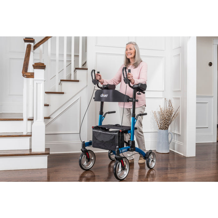 Drive Medical Elevate Upright Walker — UPWKRGY10