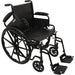Drive Medical Pro Basics K1 Wheelchair with 18-inch x 16-inch Seat, — WC11816DS
