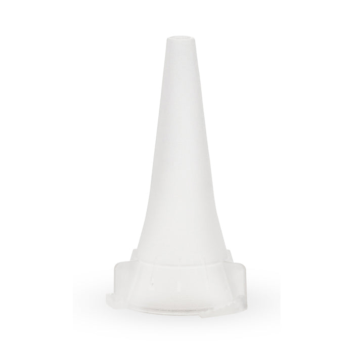 Hillrom LumiView Clear Ear Specula, Universal for MacroView and Diagnostic Otoscope, Pediatric, 2.75 mm, Disposable, 34/sleeve, 20 sleeve/bg, 10 bg/cs