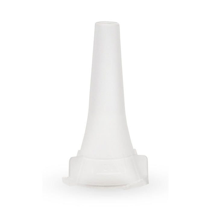 Hillrom LumiView Clear Ear Specula, Universal for MacroView and Diagnostic Otoscope, Adult, 4.25 mm, Disposable, 34/sleeve, 20 sleeve/bg, 10 bg/cs
