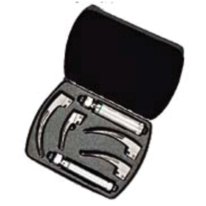 Hillrom Fiber Optic - MacIntosh Blade, Complete Set, Medium & Small Handles, 05691 Case (To Be Discontinued)