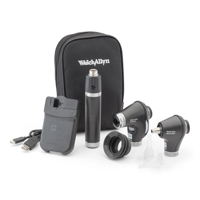 Hillrom Diagnostic Set with PanOptic Ophthalmoscope and MacroView Otoscope, for iExaminer, Soft