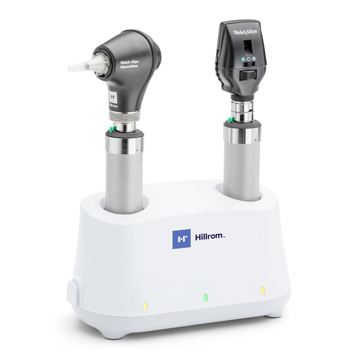Hillrom Universal Desk, Ophthalmoscope & Macroview Otoscope, 117 LED, Nickel Cadmium