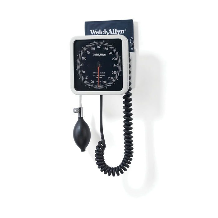 Hillrom 767 Wall Aneroid Manometer Only, 8 ft Tubing