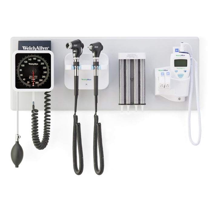 Hillrom GS777 Integrated Wall System, PanOptic Ophthalmoscope, Macroview Otoscope, with BP, ST (To Be Discontinud)