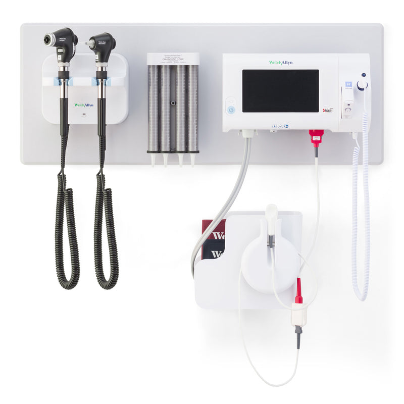 Hillrom GS777 Integrated Wall System, PanOptic Ophthalmoscope, Macroview Otoscope, for CSM